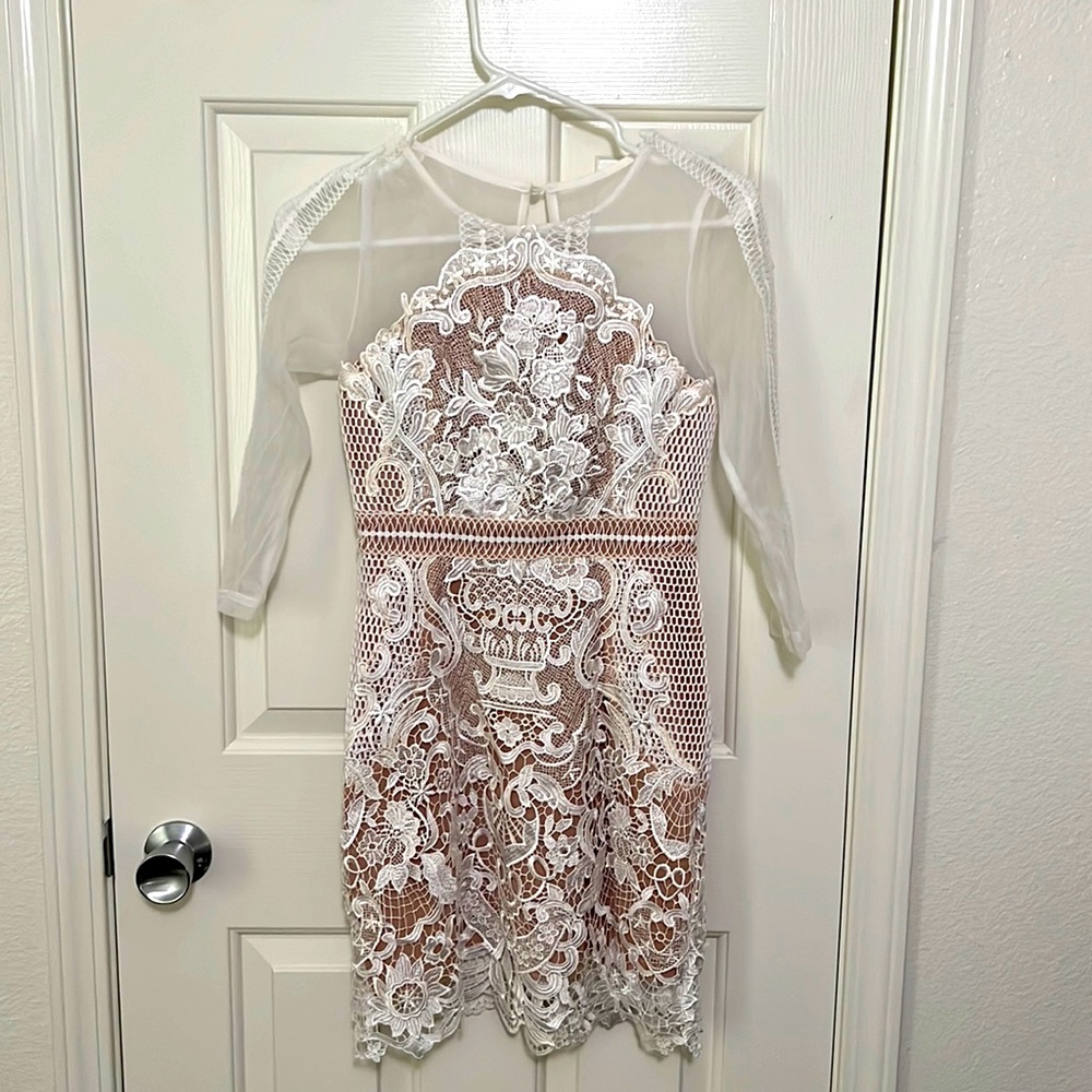 White dress